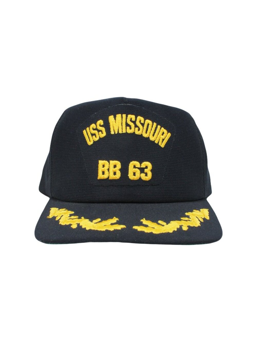 Vintage New Era USS Missouri BB 63 Snapback Trucker Hat